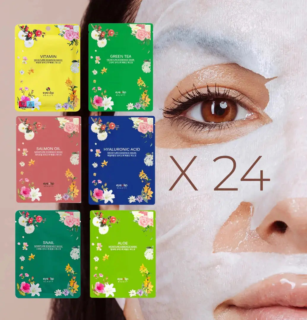 Pack 24 sheet masks Eyenlip – Les Rituels Azur