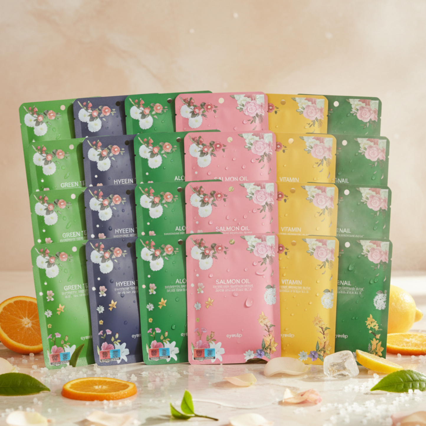 Pack 24 sheet masks Eyenlip – Les Rituels Azur