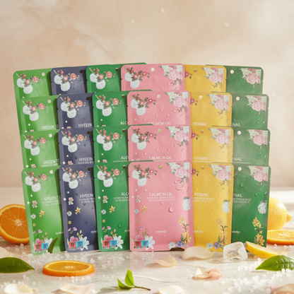 Pack 24 sheet masks Eyenlip – Les Rituels Azur